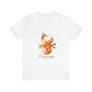 Charming Fox Unisex Jersey Short Sleeve Tee