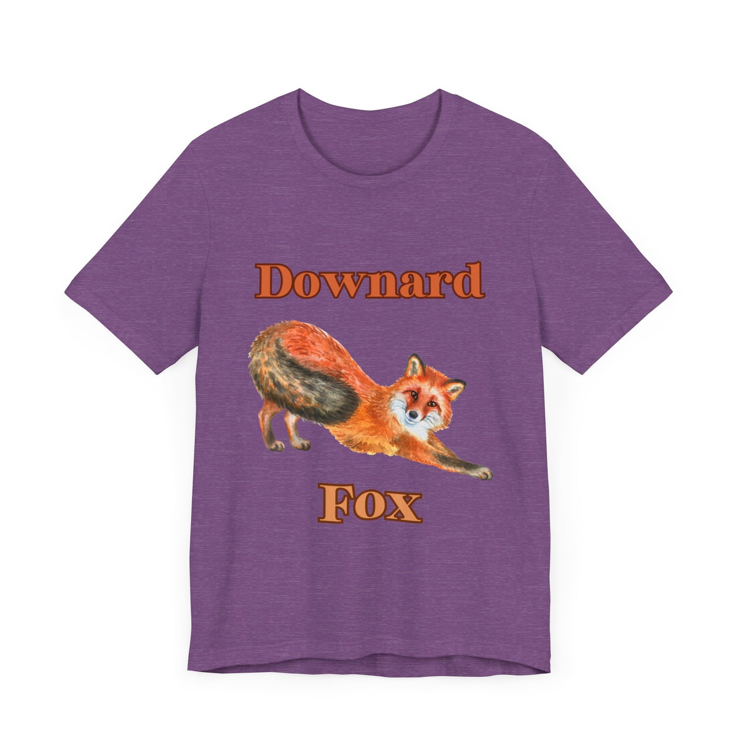 Downward Fox Unisex Jersey Short Sleeve Tee