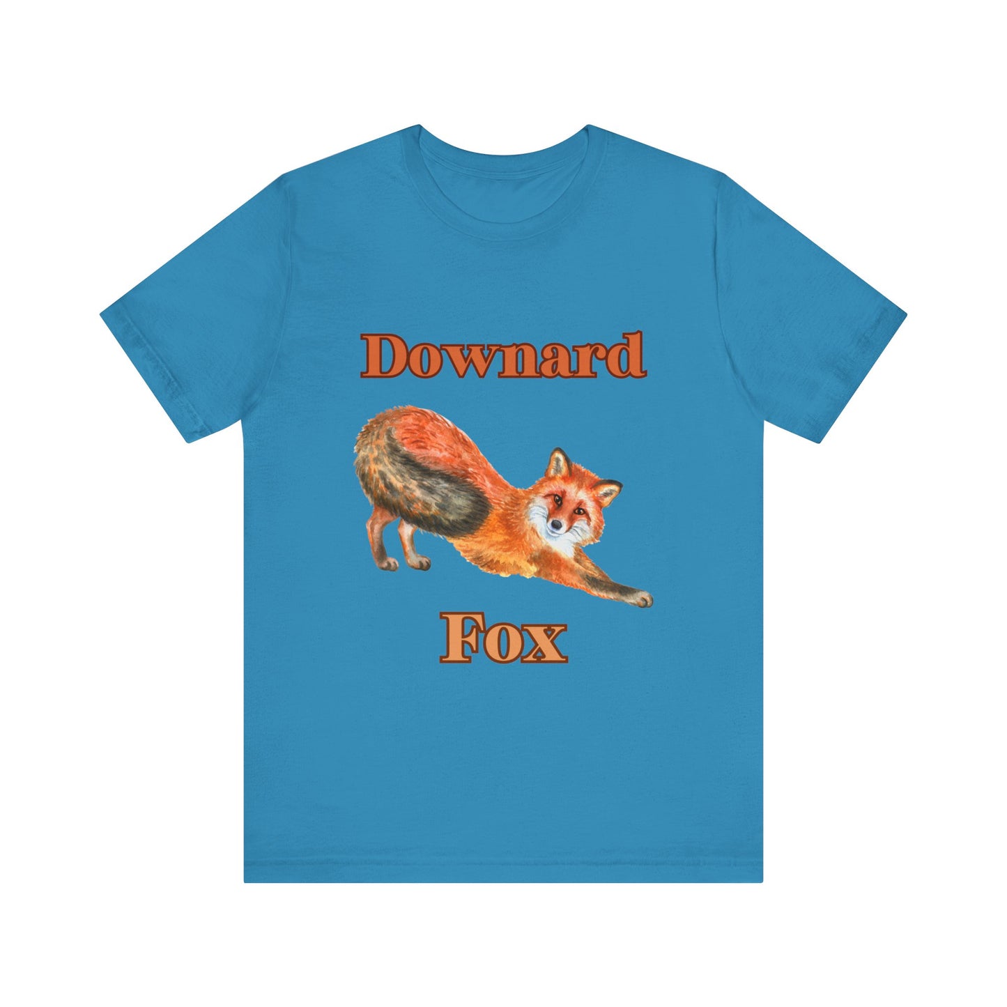 Downward Fox Unisex Jersey Short Sleeve Tee