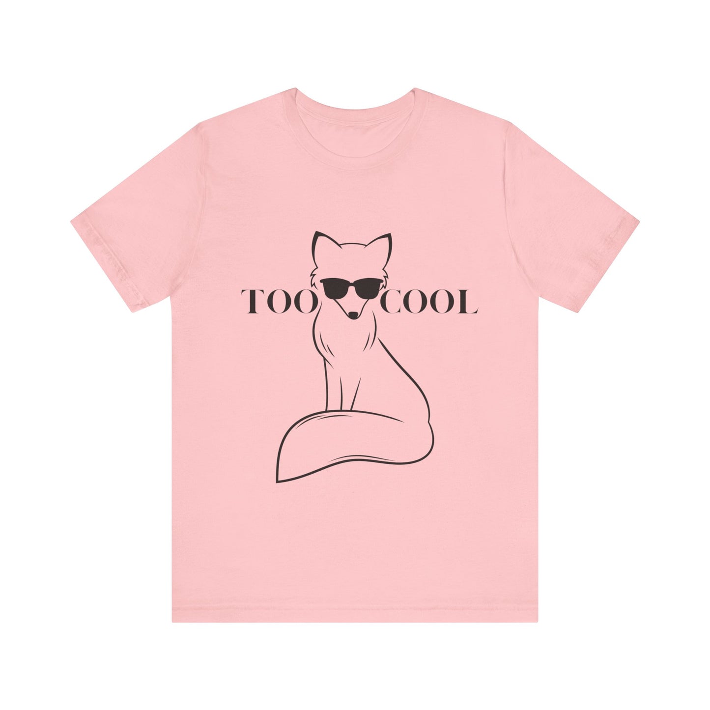 Too Cool Fox Unisex Jersey Short Sleeve Tee