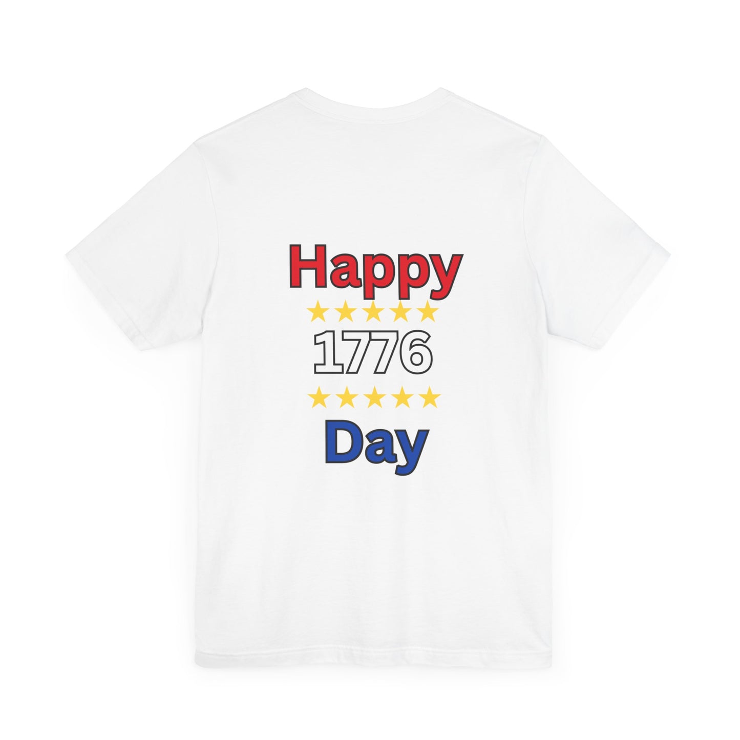 Happy 1776 Day Unisex Jersey Short Sleeve Tee