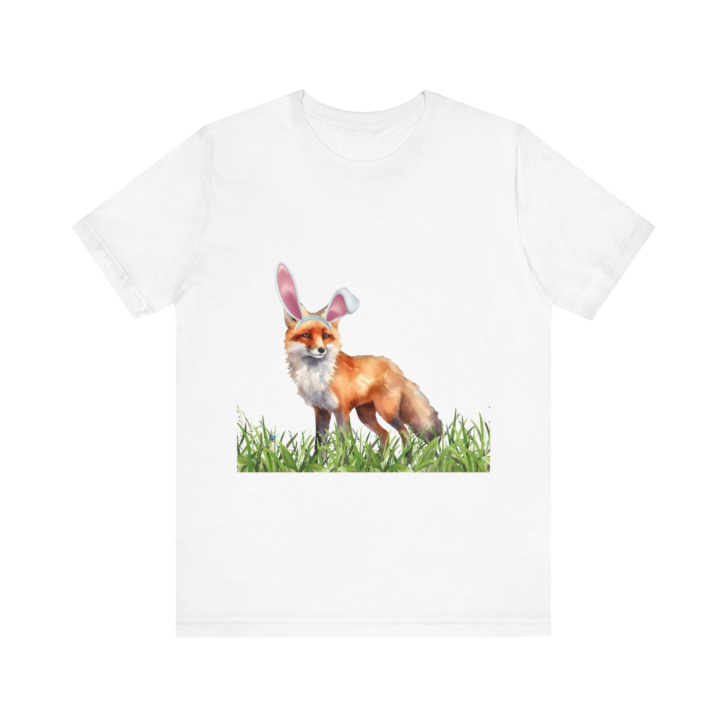 Easter Fox Unisex Jersey Short Sleeve Tee