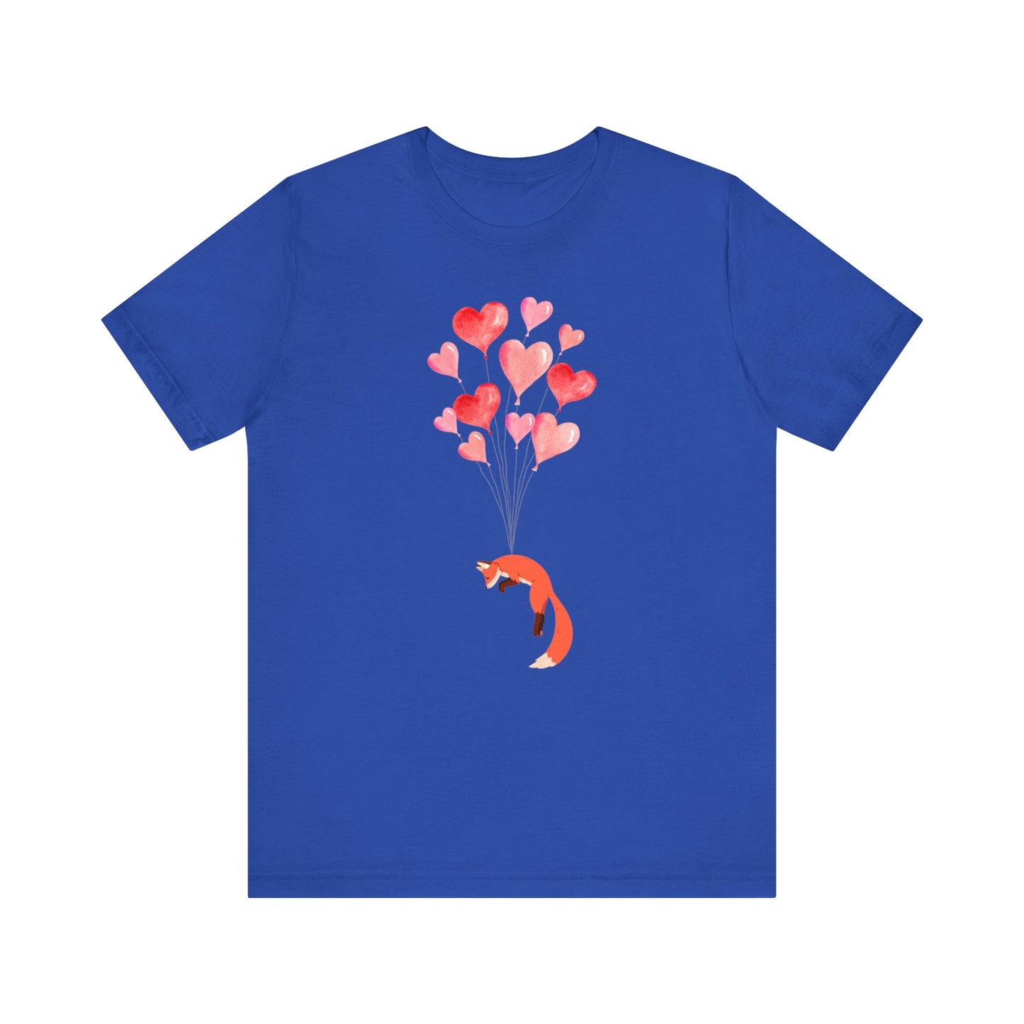 Valentine balloons Unisex Jersey Short Sleeve Tee