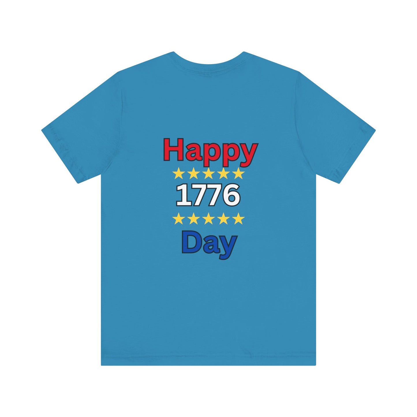 Happy 1776 Day Unisex Jersey Short Sleeve Tee