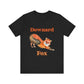 Downward Fox Unisex Jersey Short Sleeve Tee