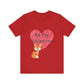 Be My Valentine Unisex Jersey Short Sleeve Tee