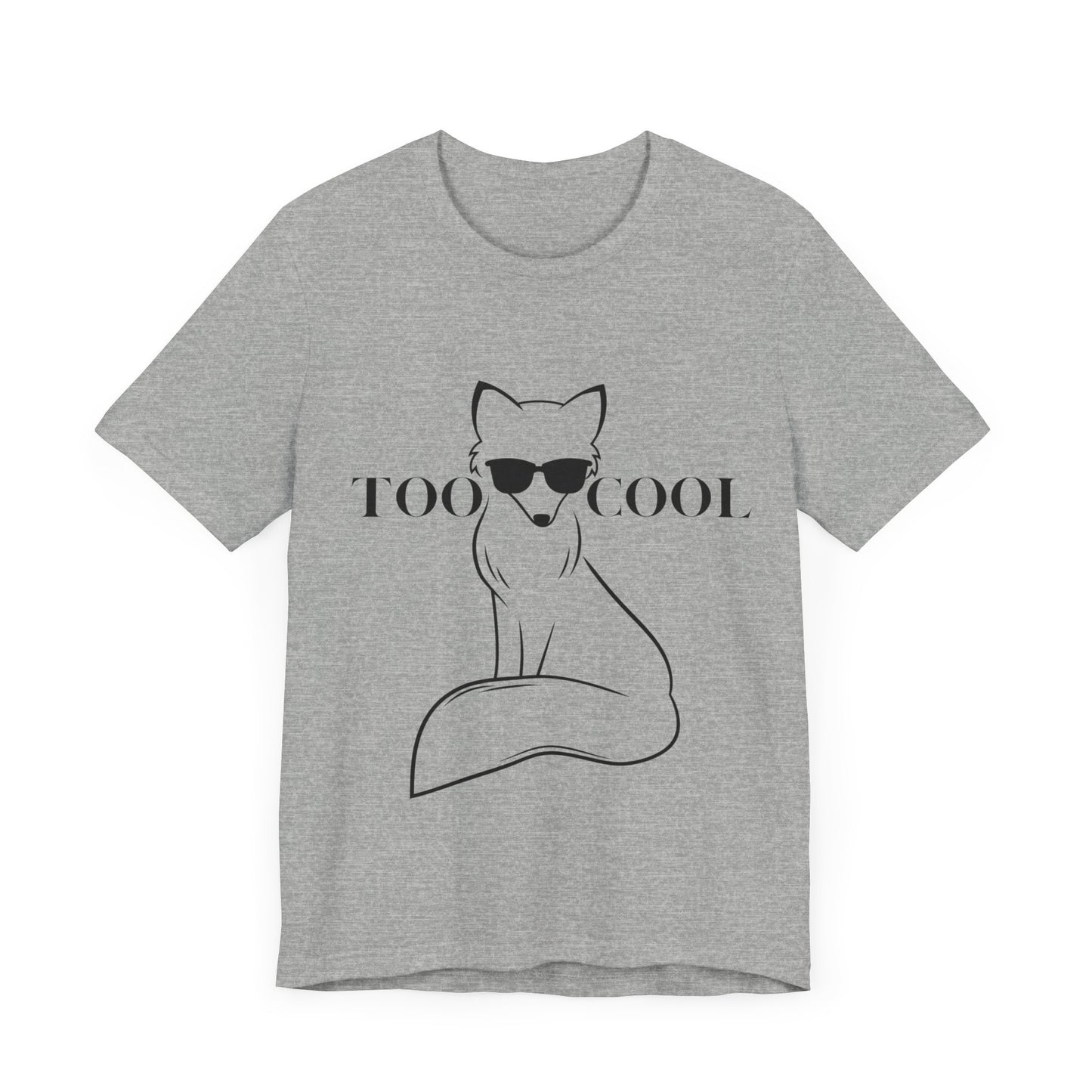 Too Cool Fox Unisex Jersey Short Sleeve Tee