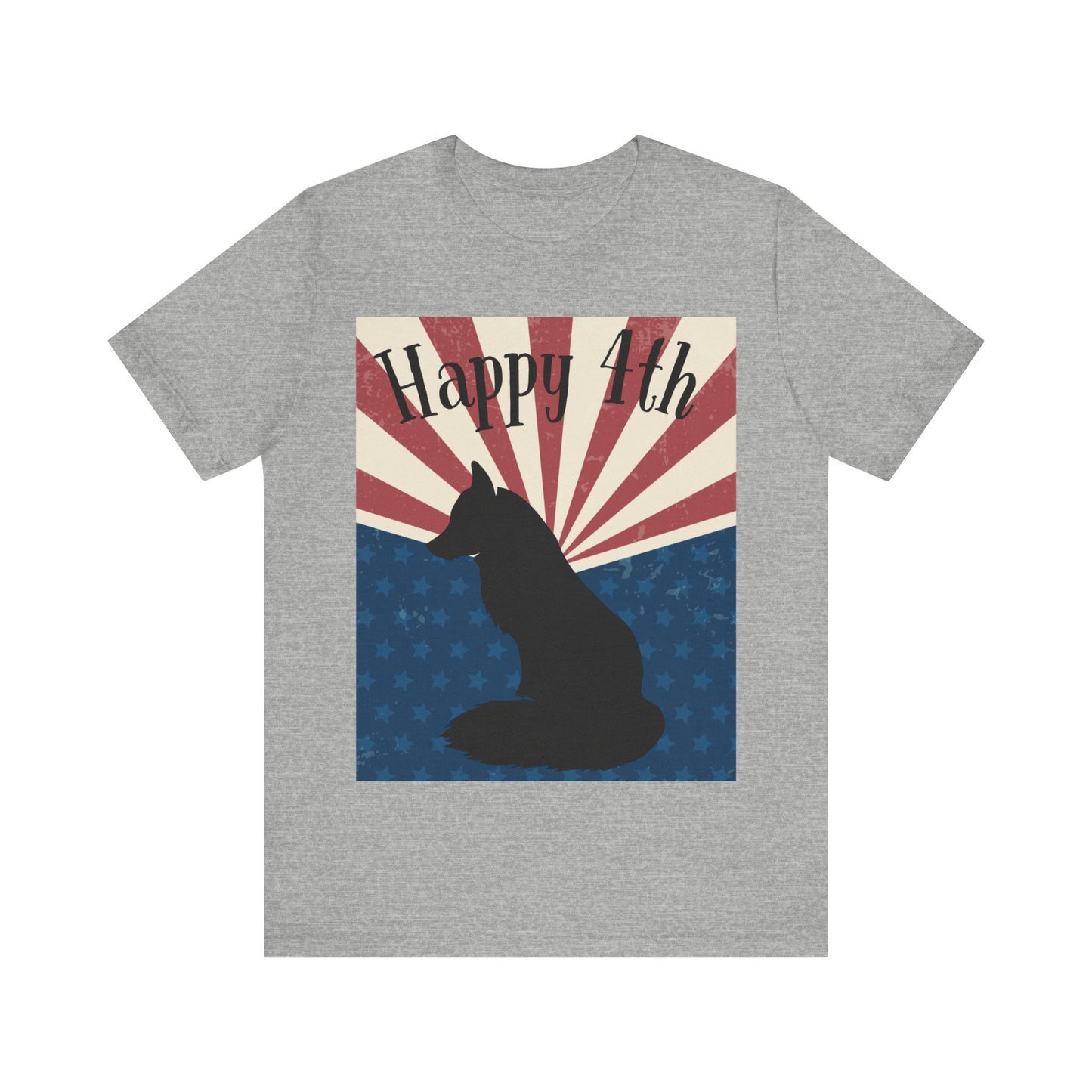 Happy 4th Unisex Jersey Short Sleeve Tee