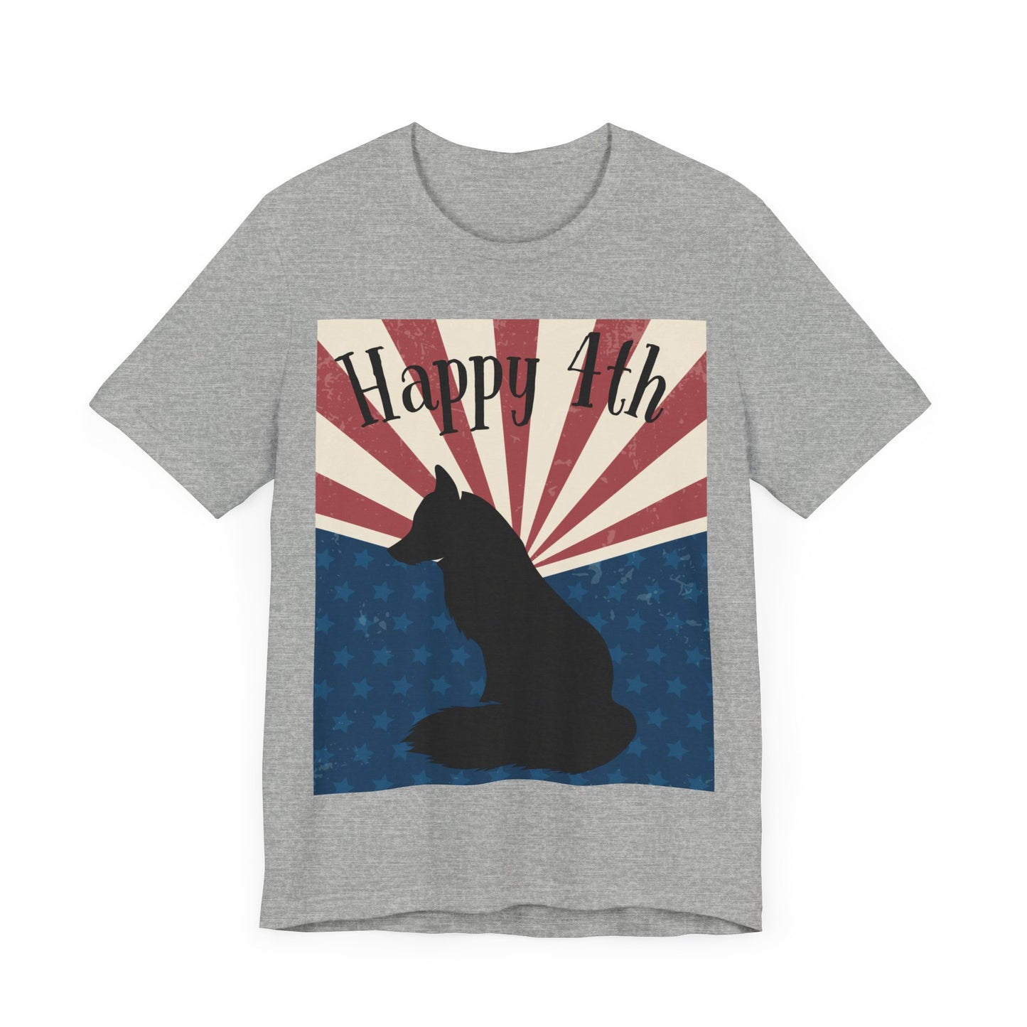 Happy 4th Unisex Jersey Short Sleeve Tee