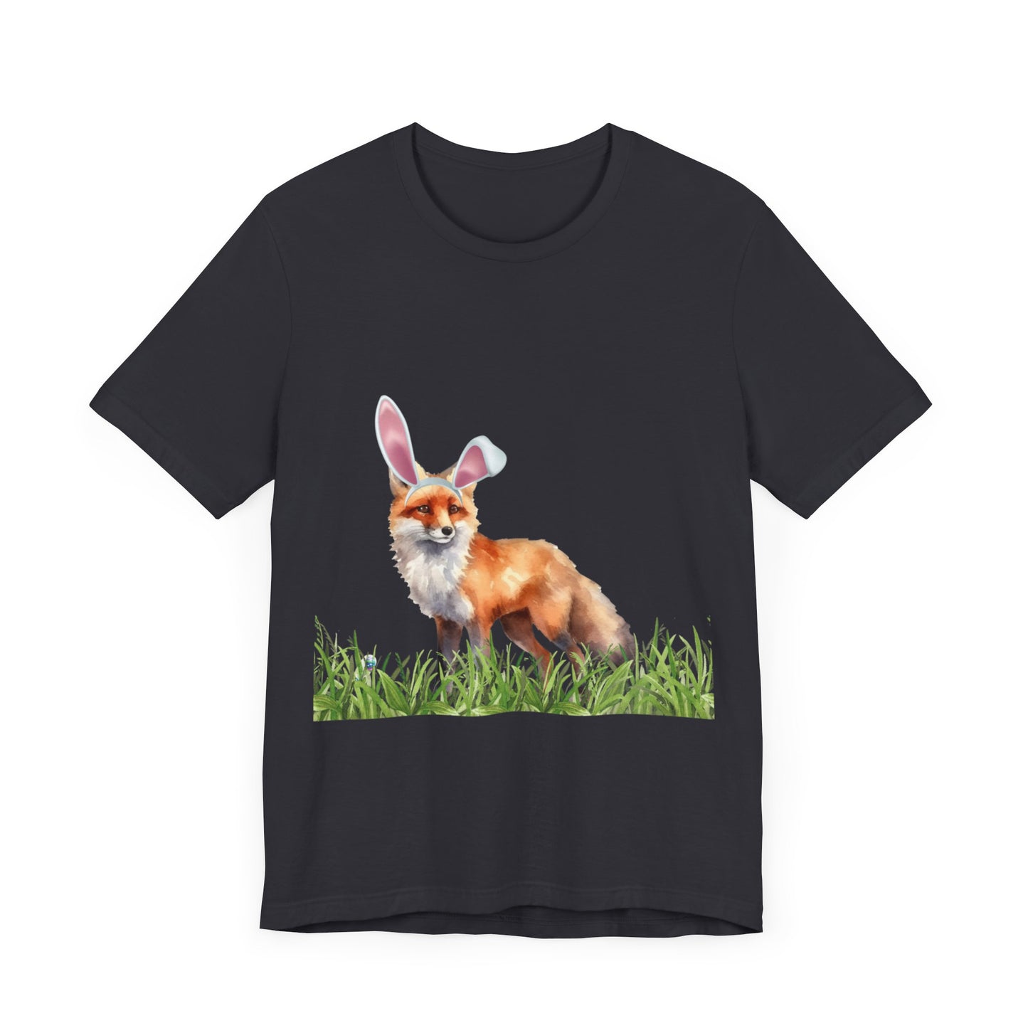 Easter Fox Unisex Jersey Short Sleeve Tee