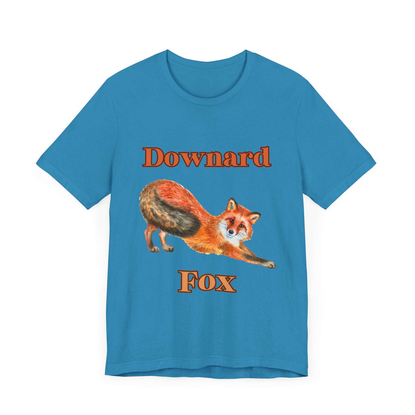 Downward Fox Unisex Jersey Short Sleeve Tee