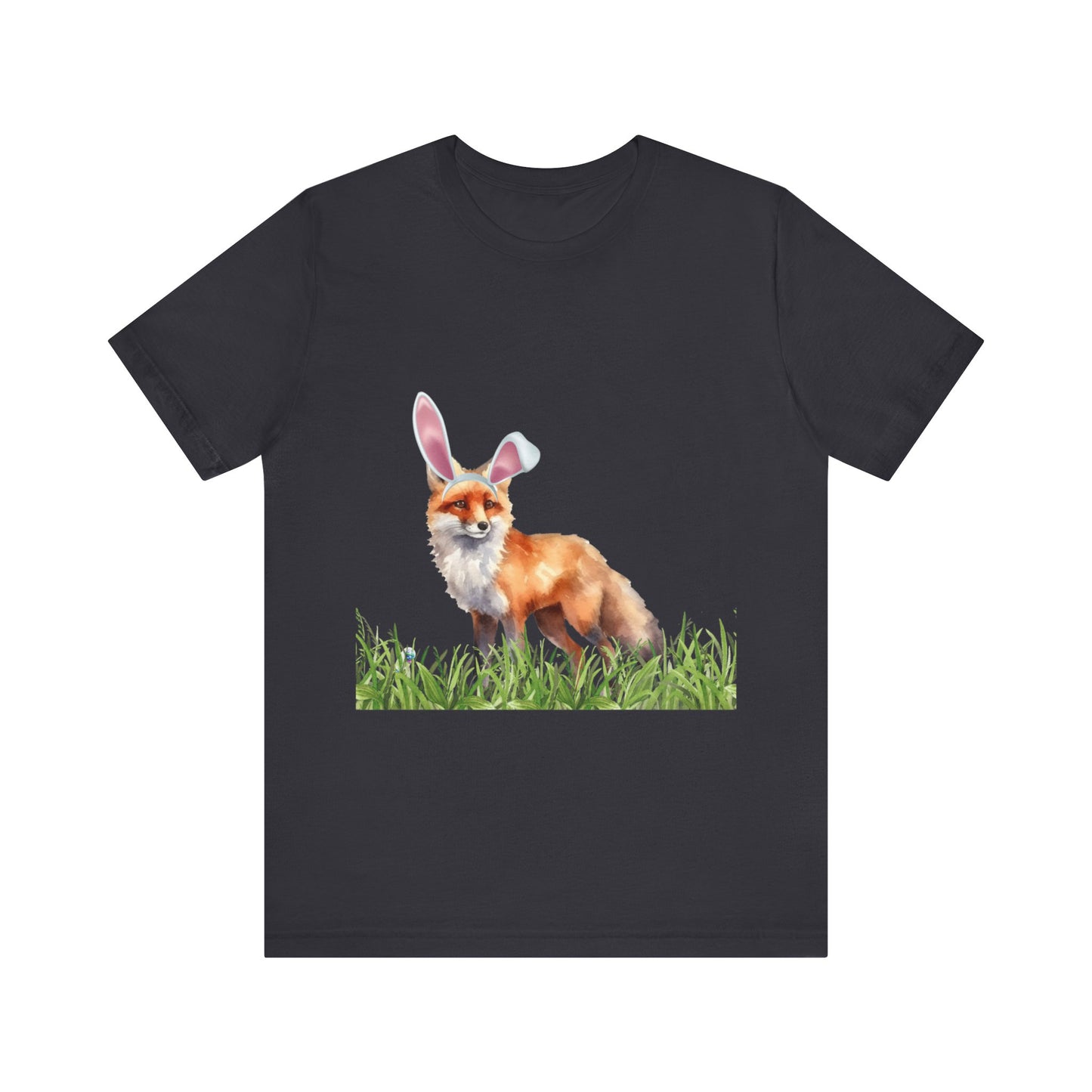 Easter Fox Unisex Jersey Short Sleeve Tee