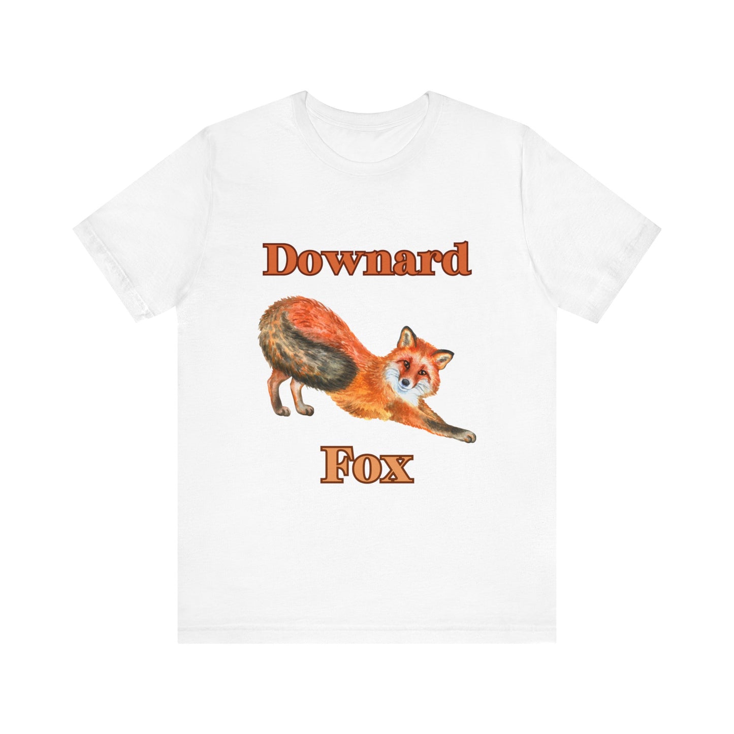 Downward Fox Unisex Jersey Short Sleeve Tee