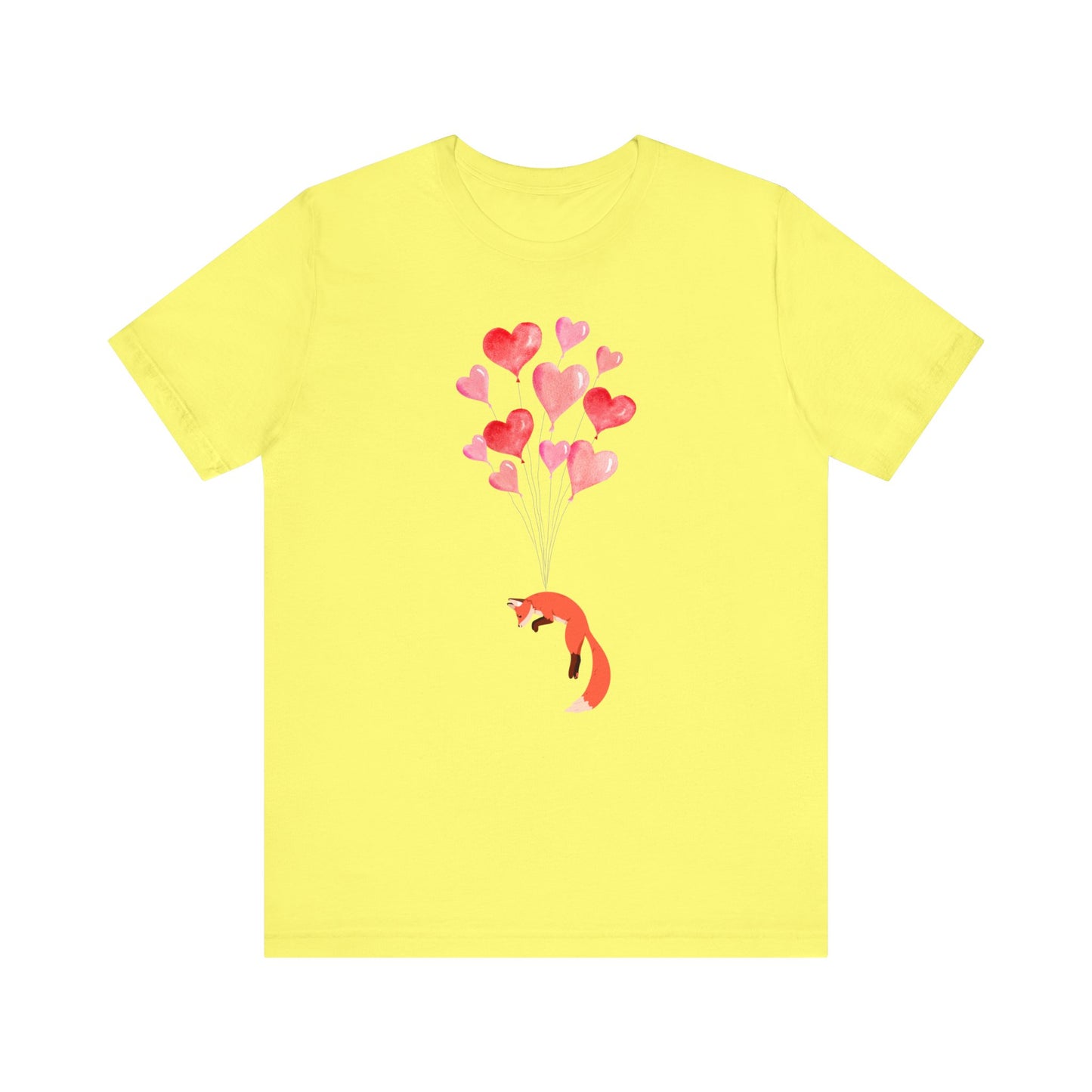 Valentine balloons Unisex Jersey Short Sleeve Tee