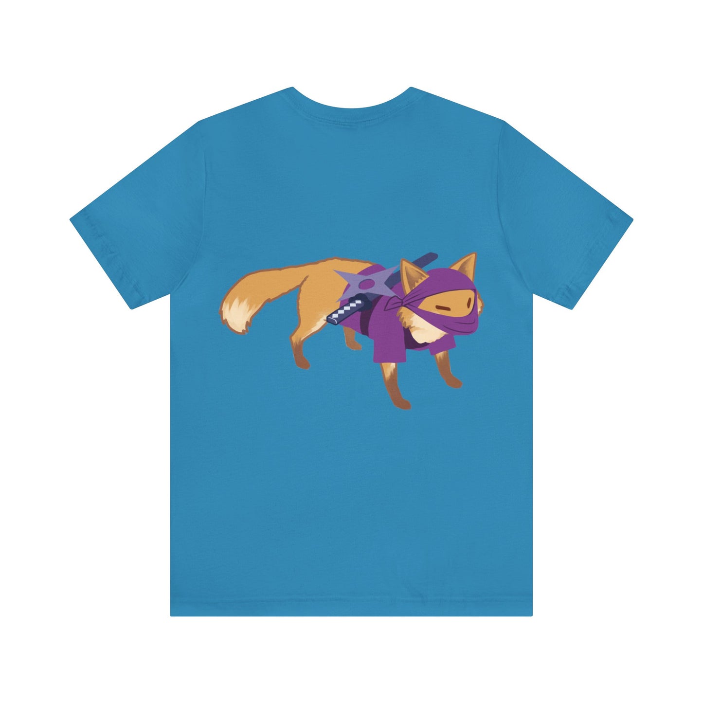 Ninja Fox Unisex Jersey Short Sleeve Tee