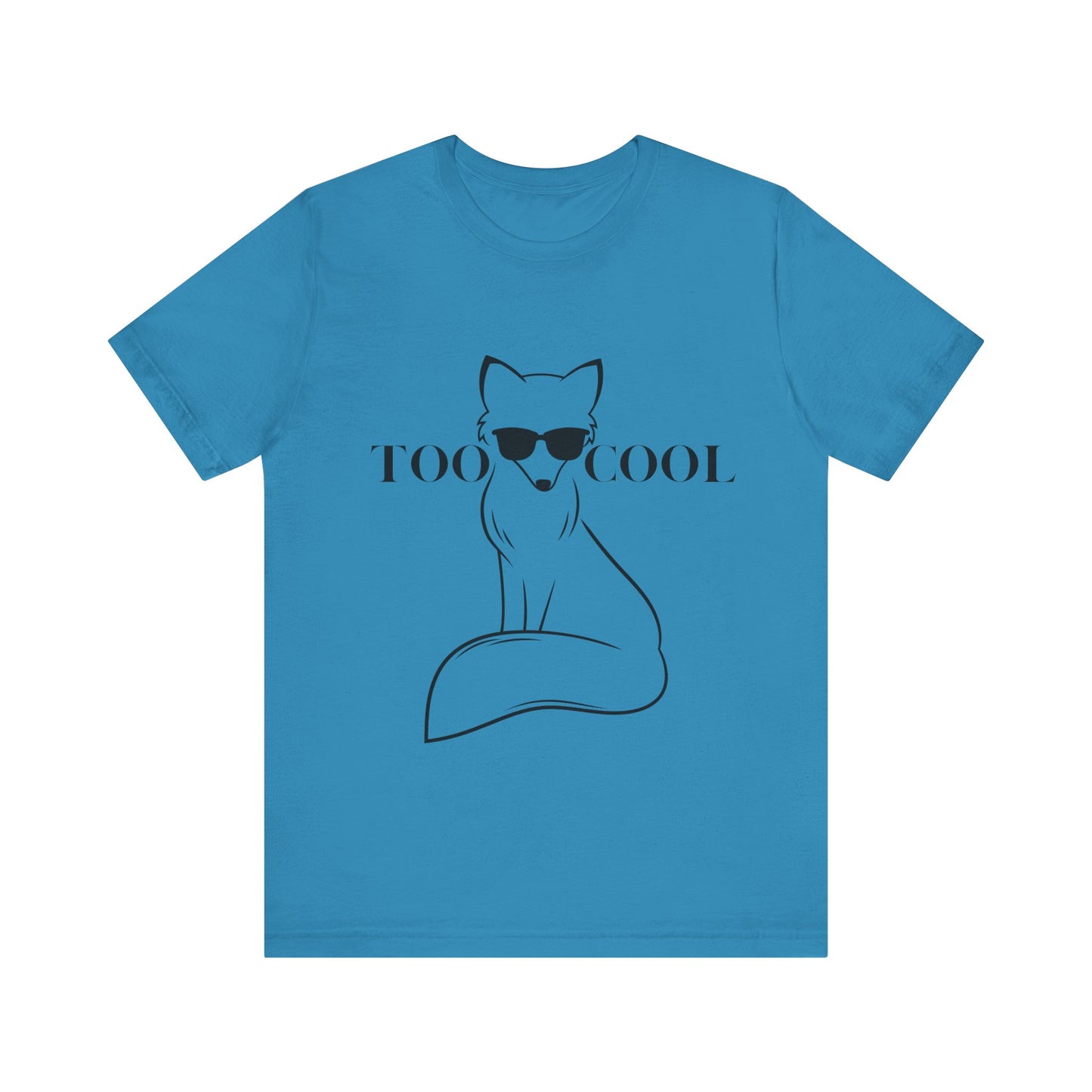 Too Cool Fox Unisex Jersey Short Sleeve Tee