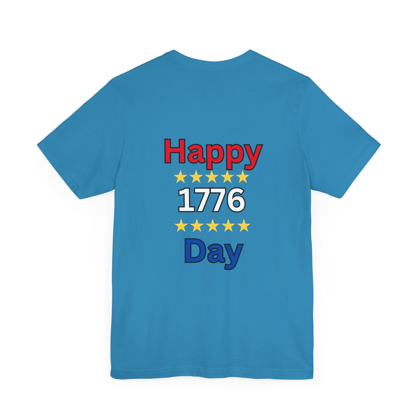 Happy 1776 Day Unisex Jersey Short Sleeve Tee