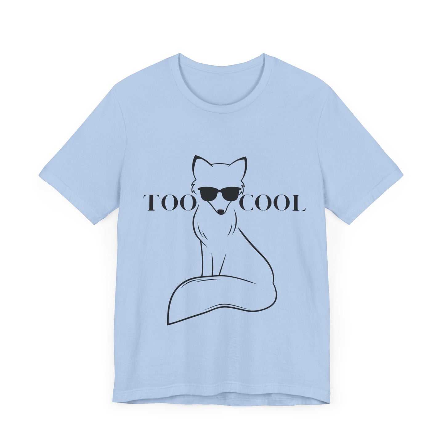 Too Cool Fox Unisex Jersey Short Sleeve Tee