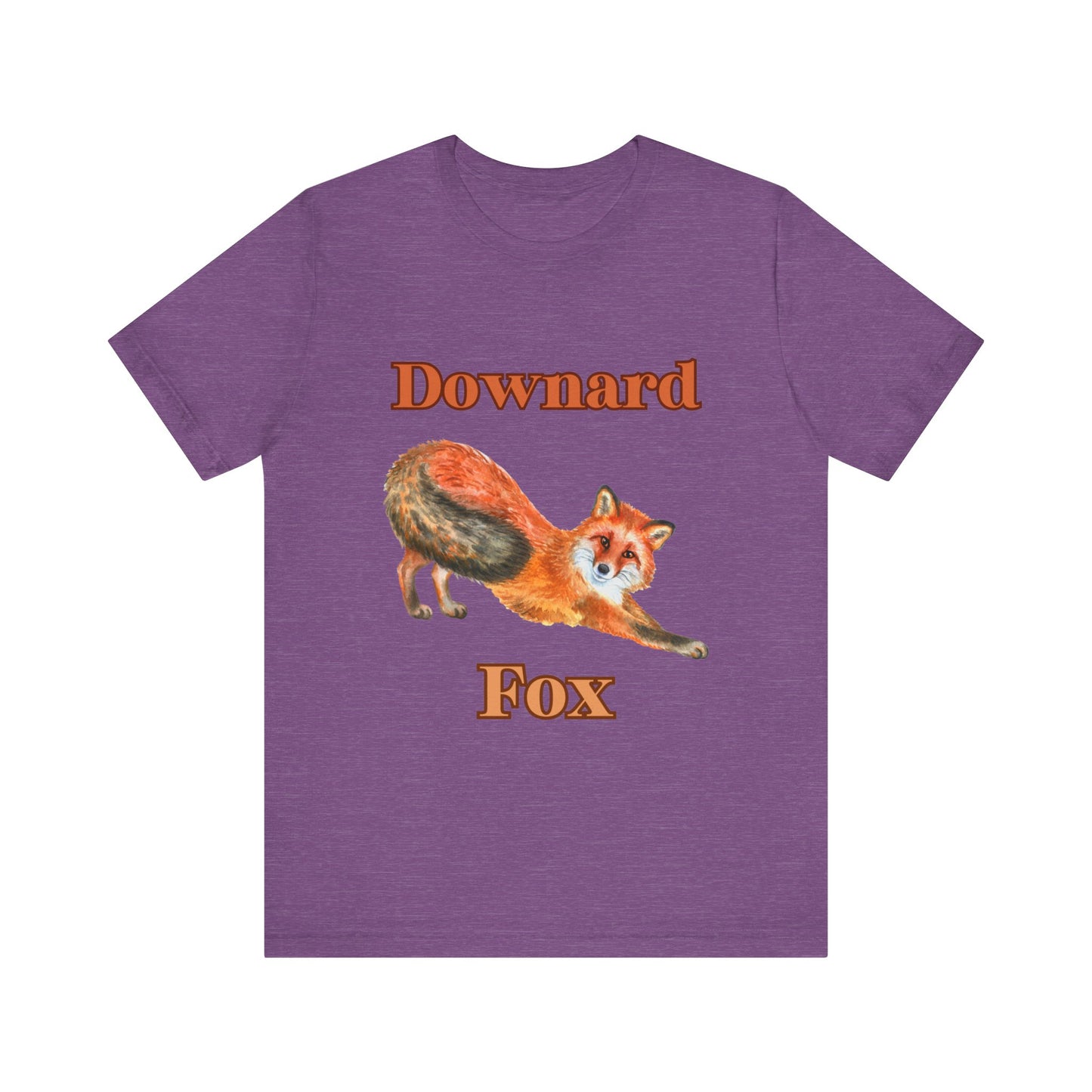 Downward Fox Unisex Jersey Short Sleeve Tee