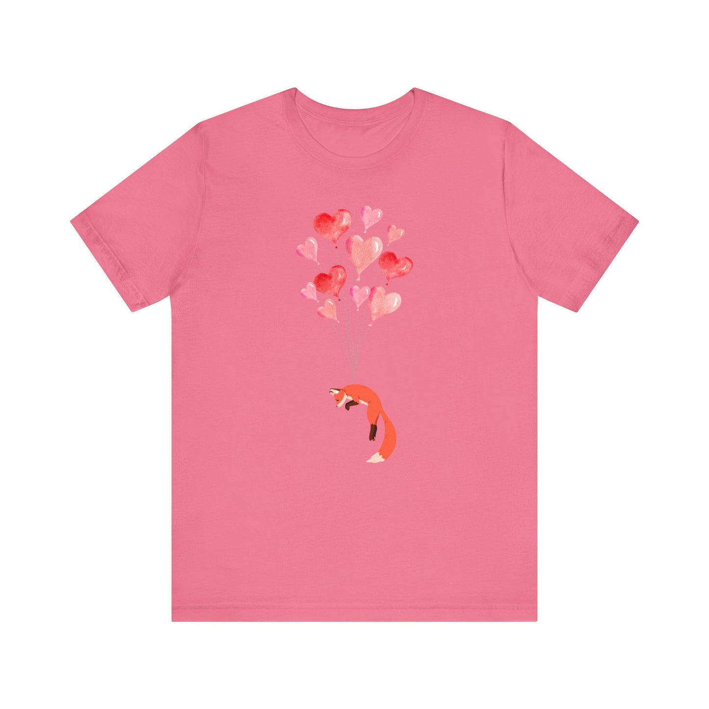 Valentine balloons Unisex Jersey Short Sleeve Tee