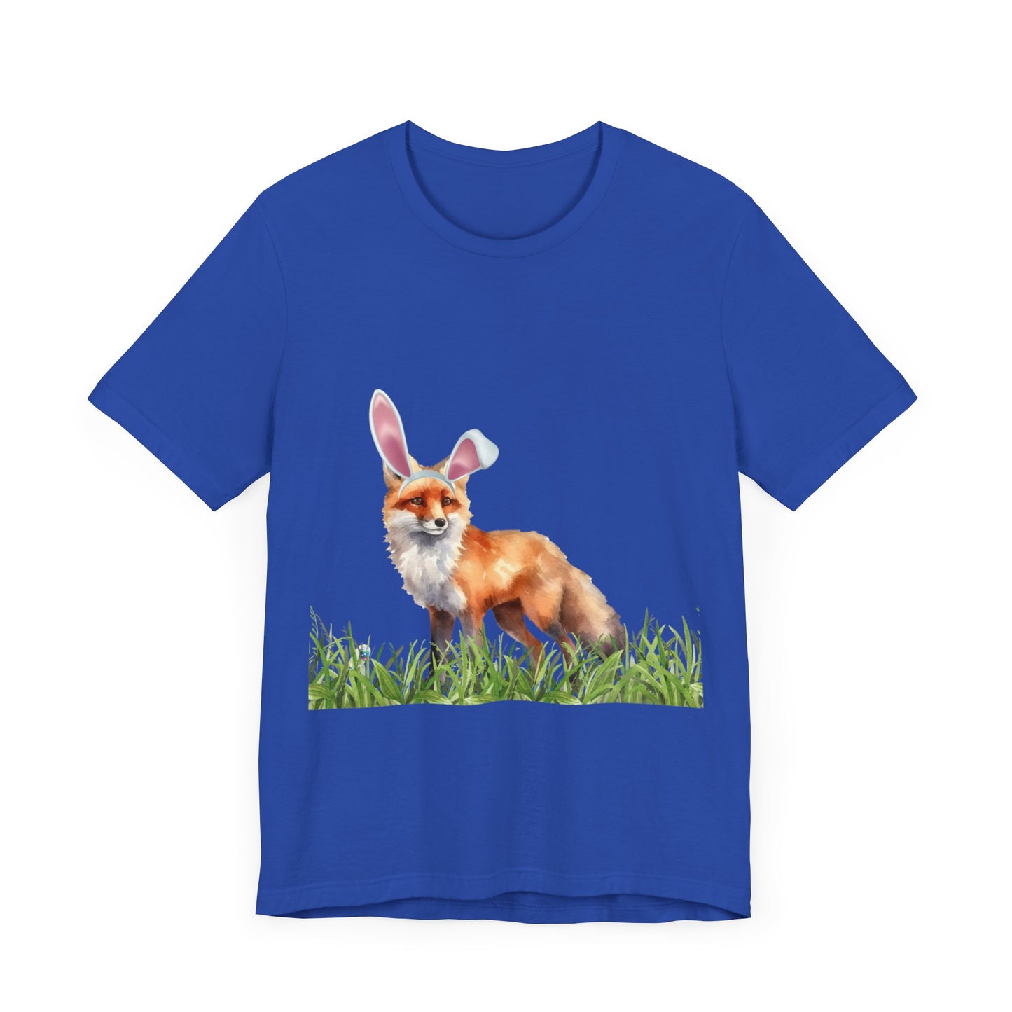 Easter Fox Unisex Jersey Short Sleeve Tee