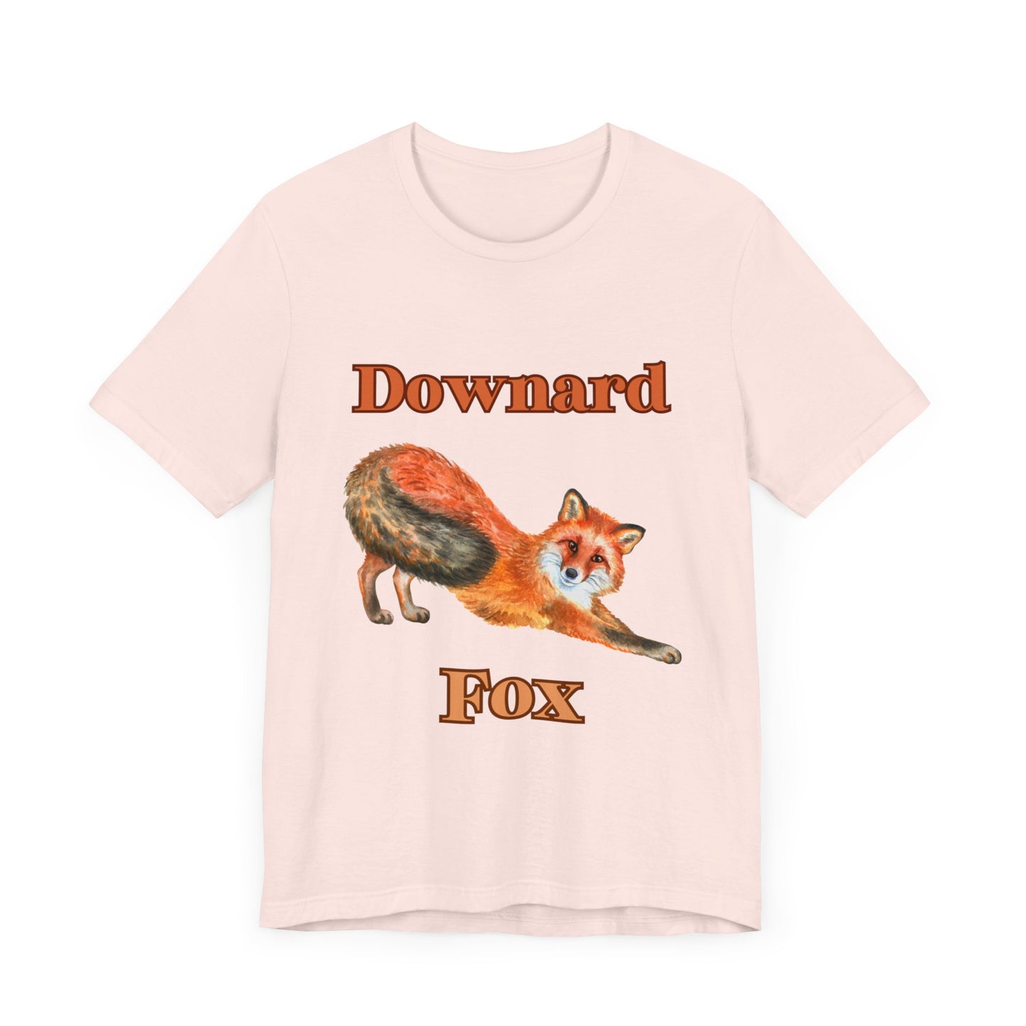 Downward Fox Unisex Jersey Short Sleeve Tee