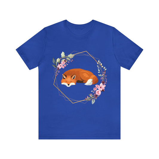 Sleeping Fox Unisex Jersey Short Sleeve Tee