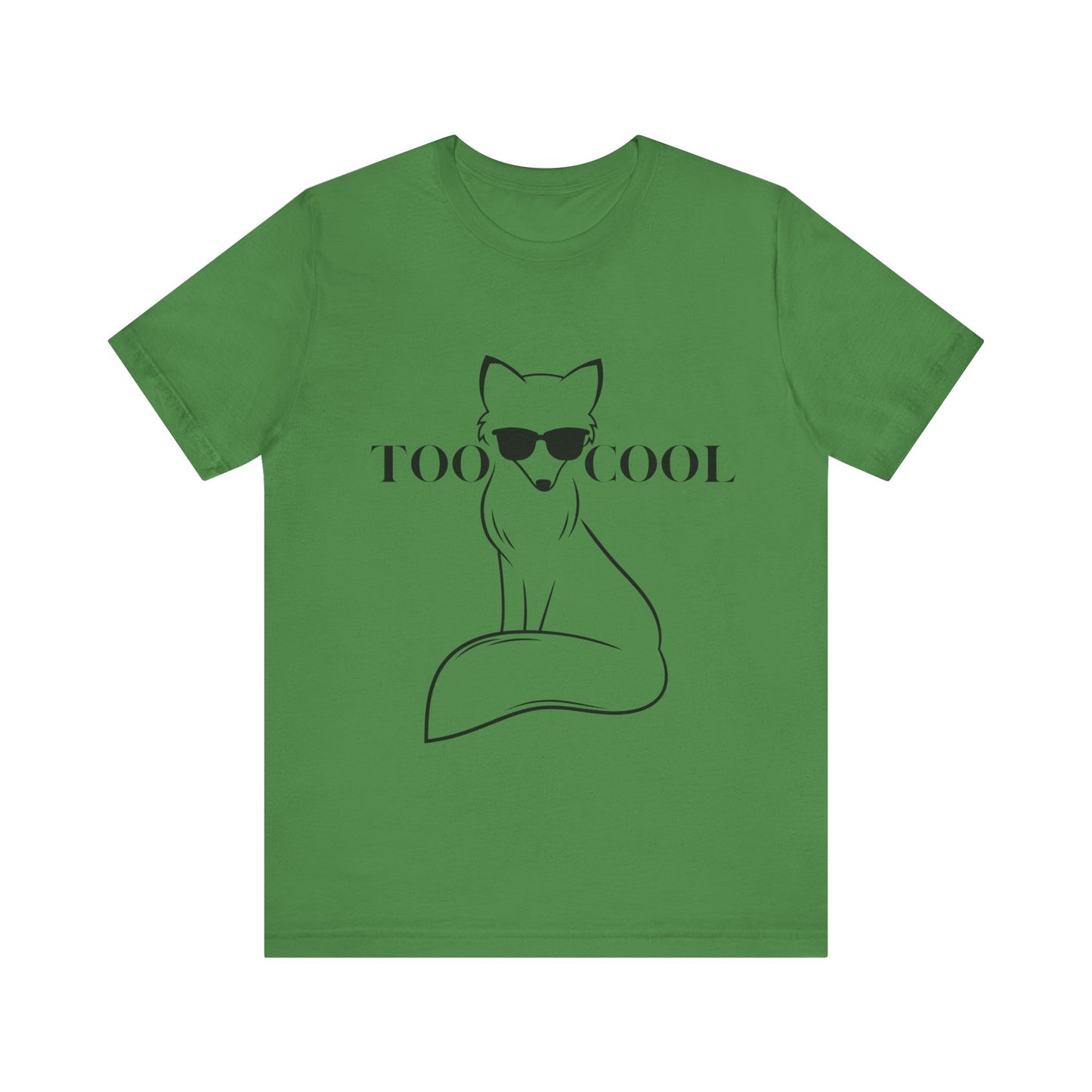 Too Cool Fox Unisex Jersey Short Sleeve Tee