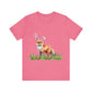 Easter Fox Unisex Jersey Short Sleeve Tee