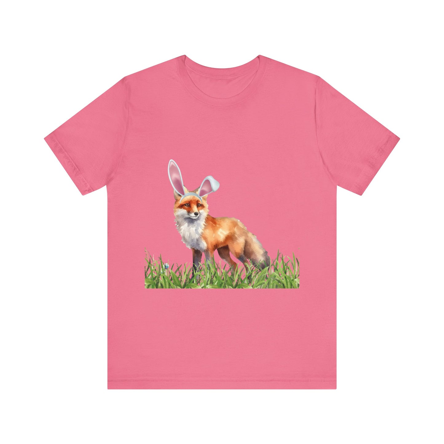 Easter Fox Unisex Jersey Short Sleeve Tee