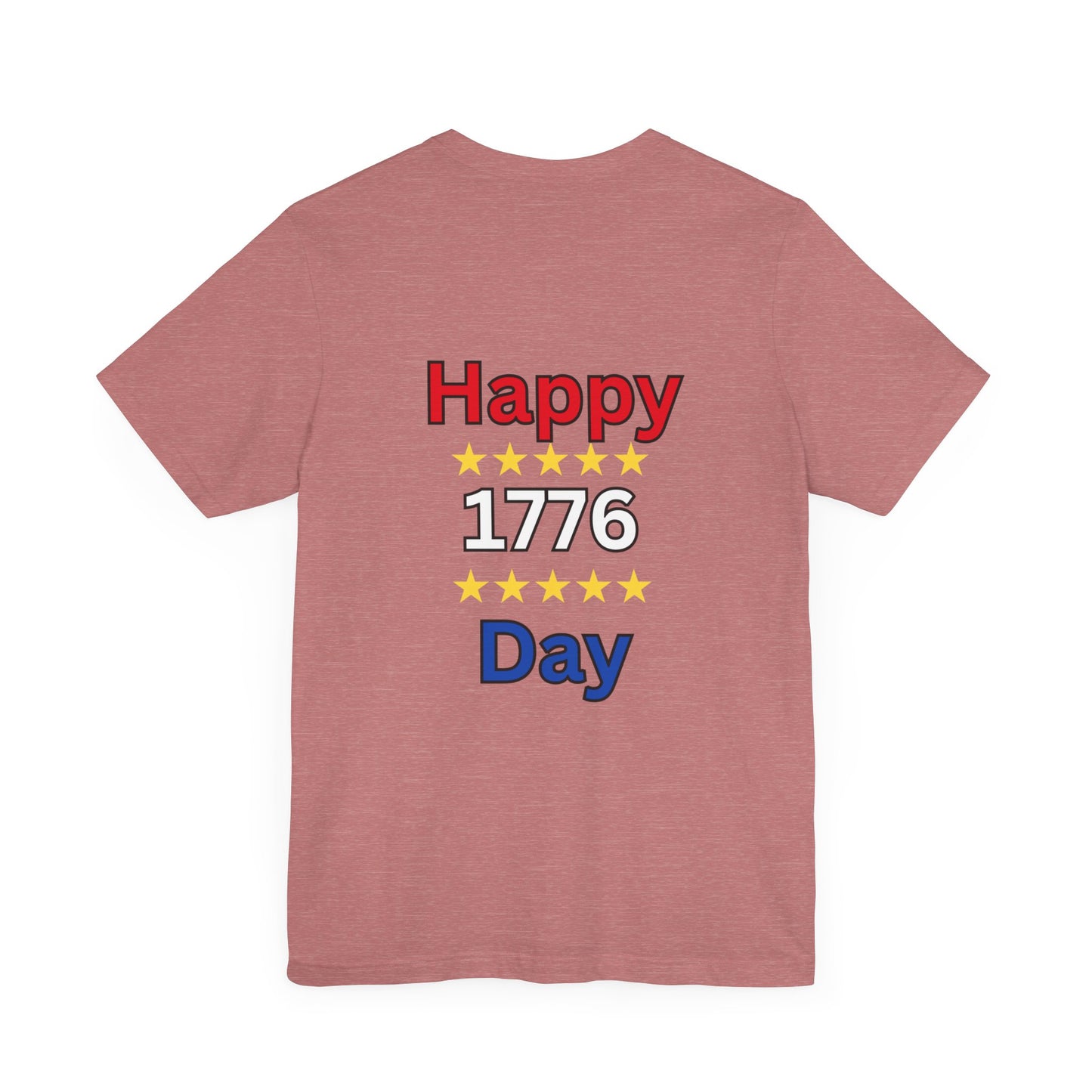 Happy 1776 Day Unisex Jersey Short Sleeve Tee