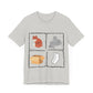 Fox, Rocks, Box, Socks Unisex Jersey Short Sleeve Tee