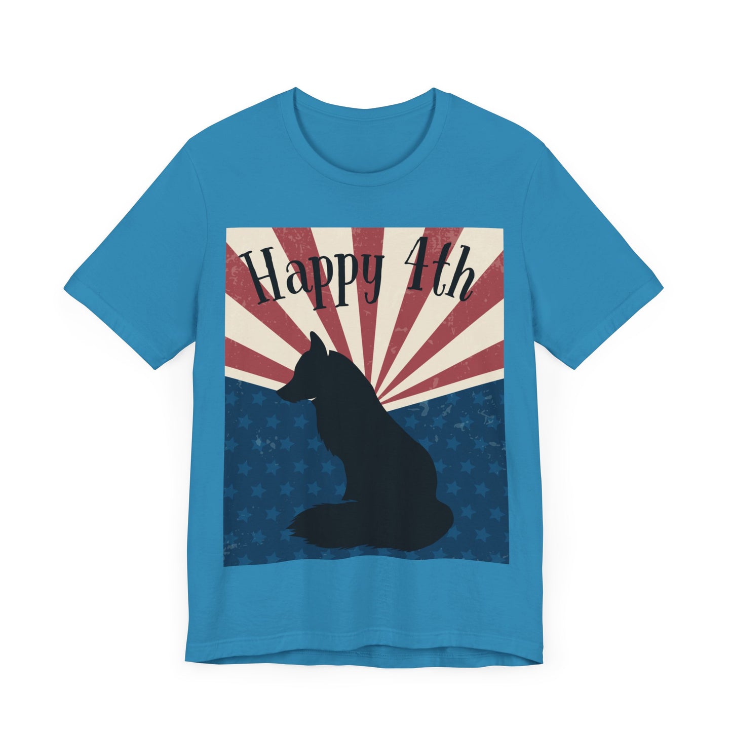 Happy 4th Unisex Jersey Short Sleeve Tee