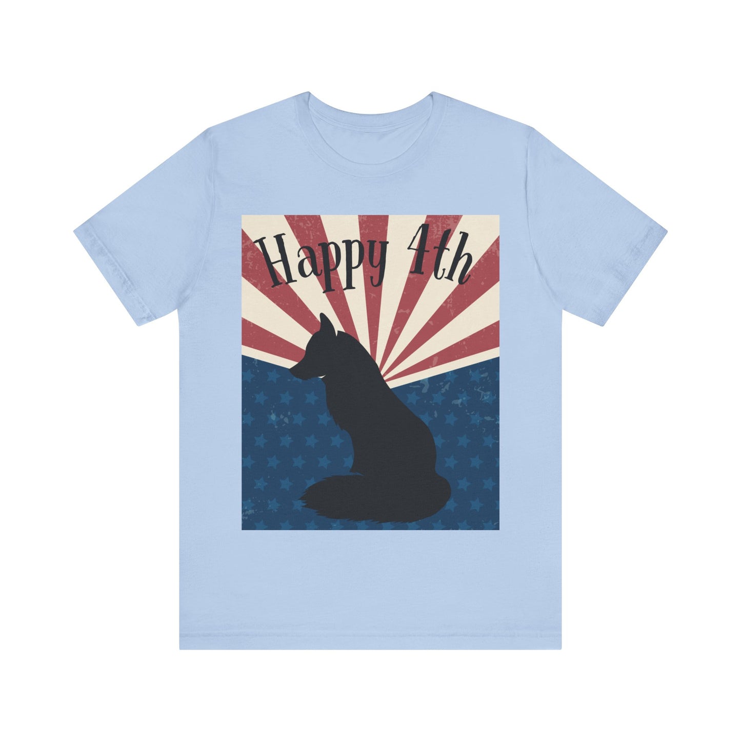 Happy 4th Unisex Jersey Short Sleeve Tee