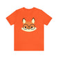 A Fox With Glasses Unisex Jersey Short Sleeve Tee