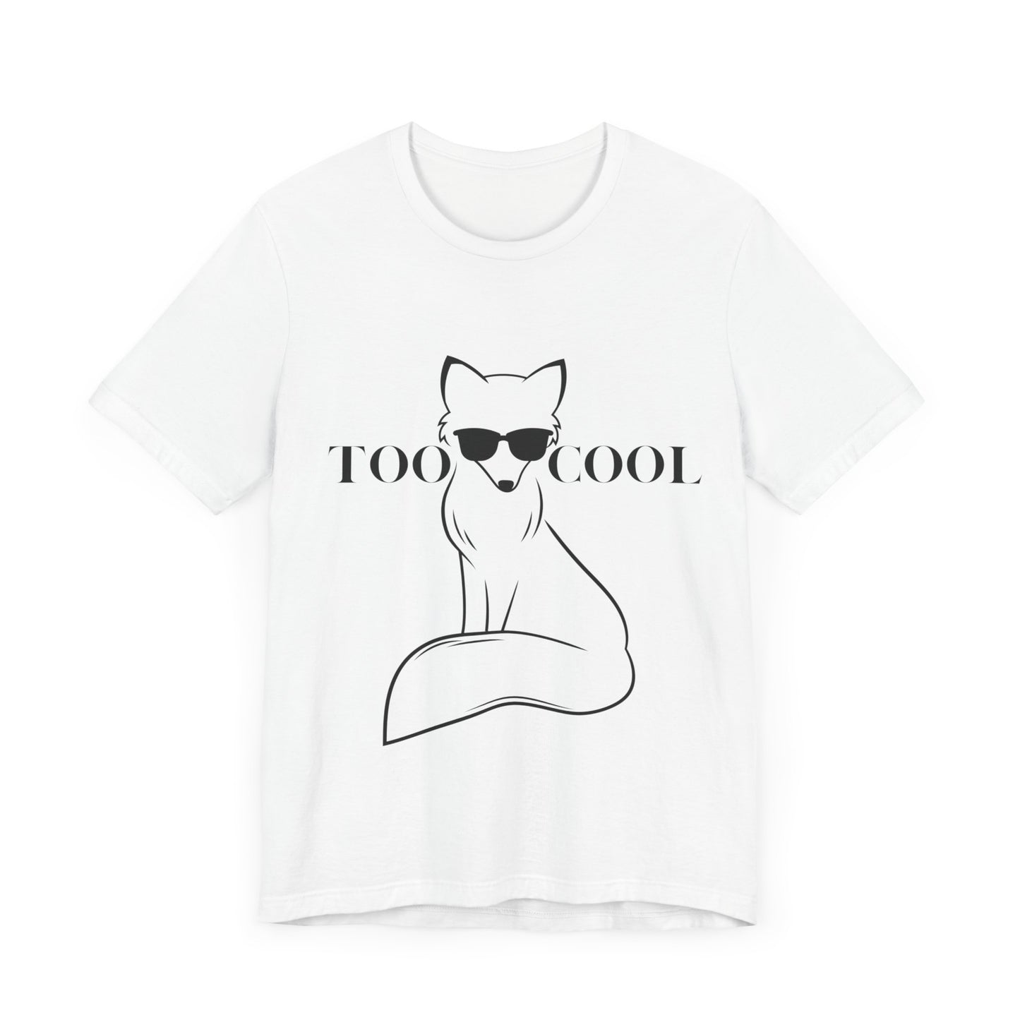 Too Cool Fox Unisex Jersey Short Sleeve Tee