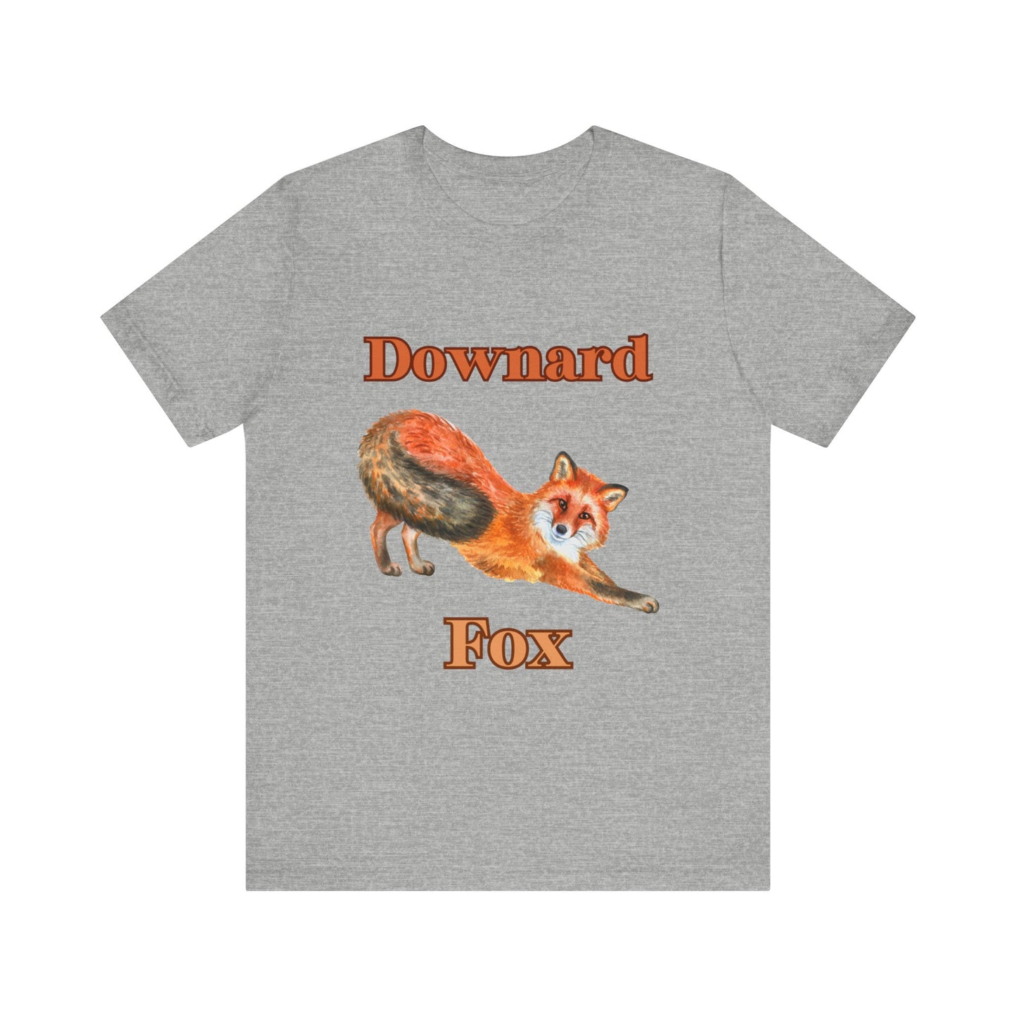 Downward Fox Unisex Jersey Short Sleeve Tee