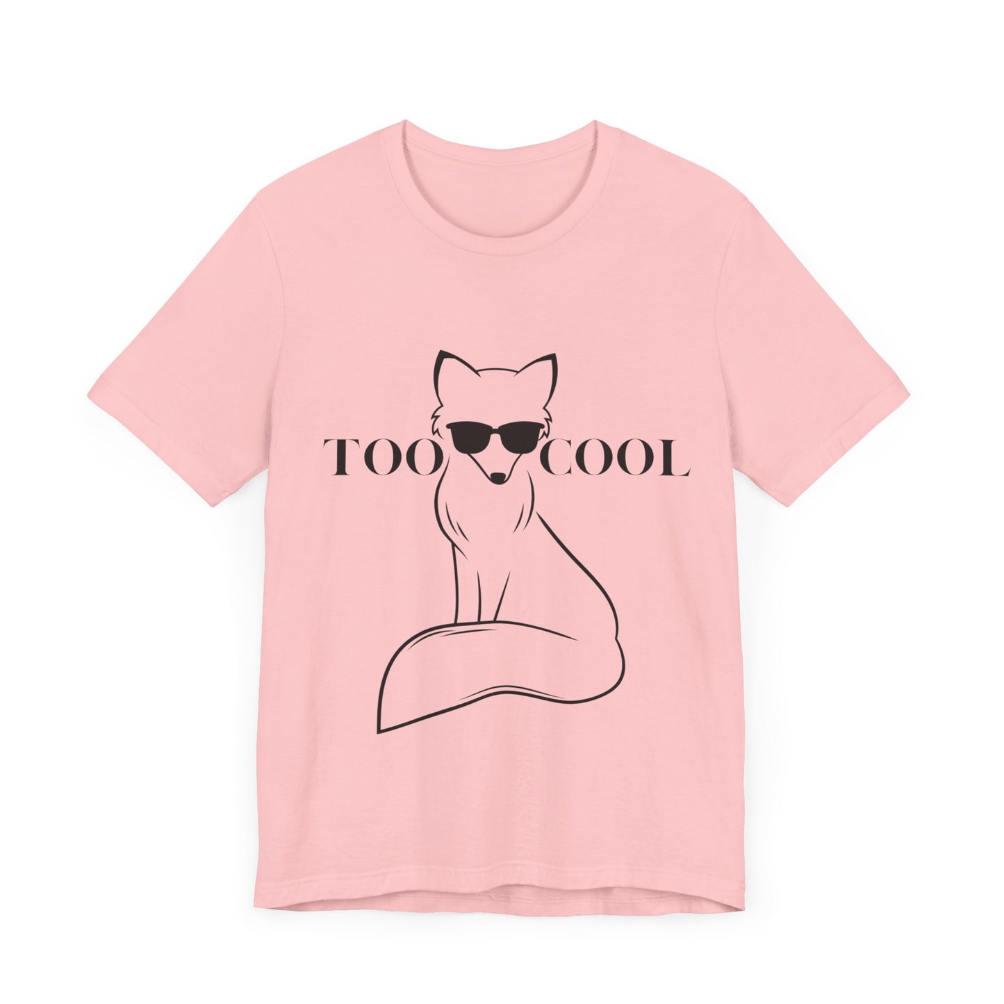 Too Cool Fox Unisex Jersey Short Sleeve Tee