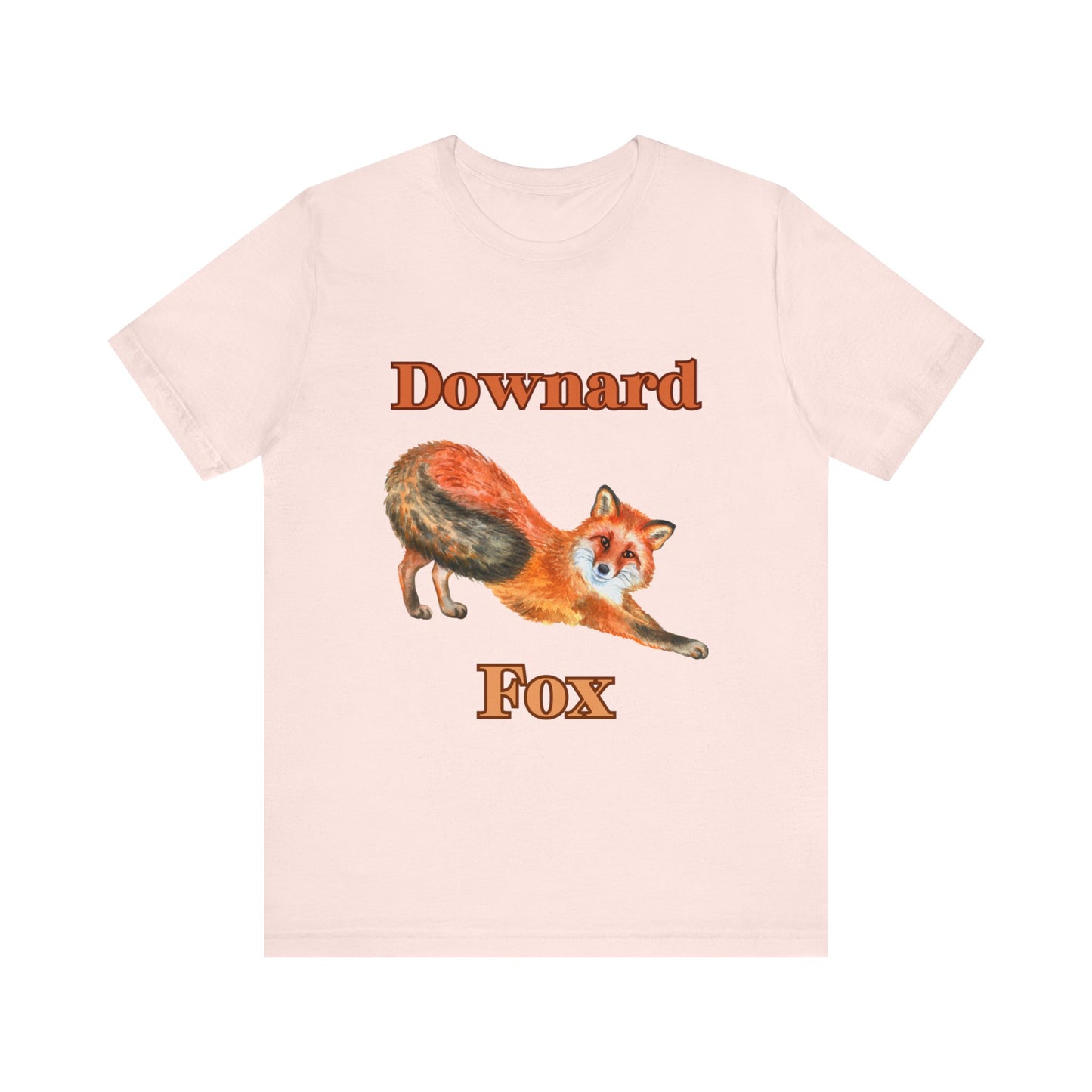 Downward Fox Unisex Jersey Short Sleeve Tee