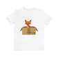 A Fox In A Box Unisex Jersey Short Sleeve Tee