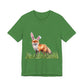 Easter Fox Unisex Jersey Short Sleeve Tee