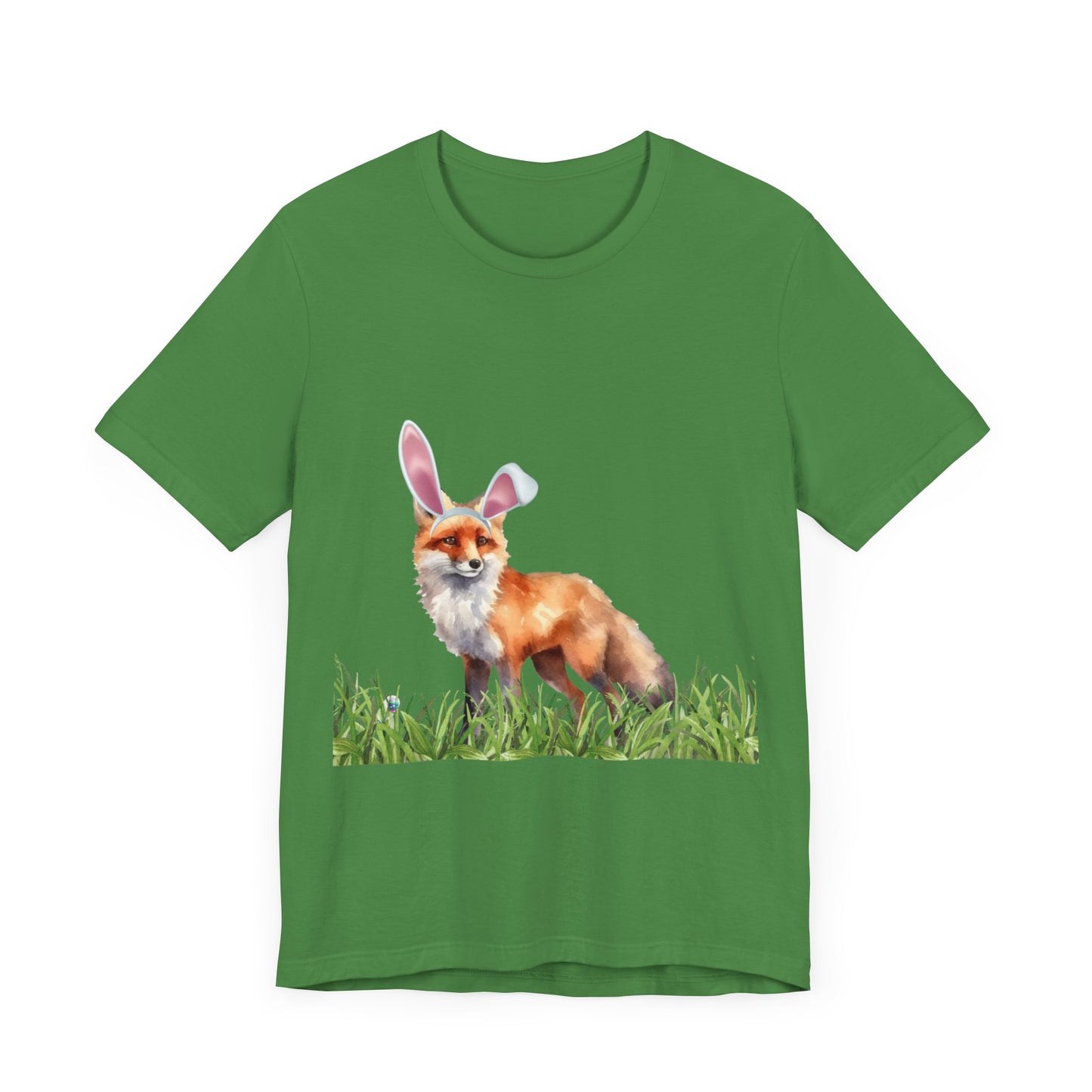 Easter Fox Unisex Jersey Short Sleeve Tee