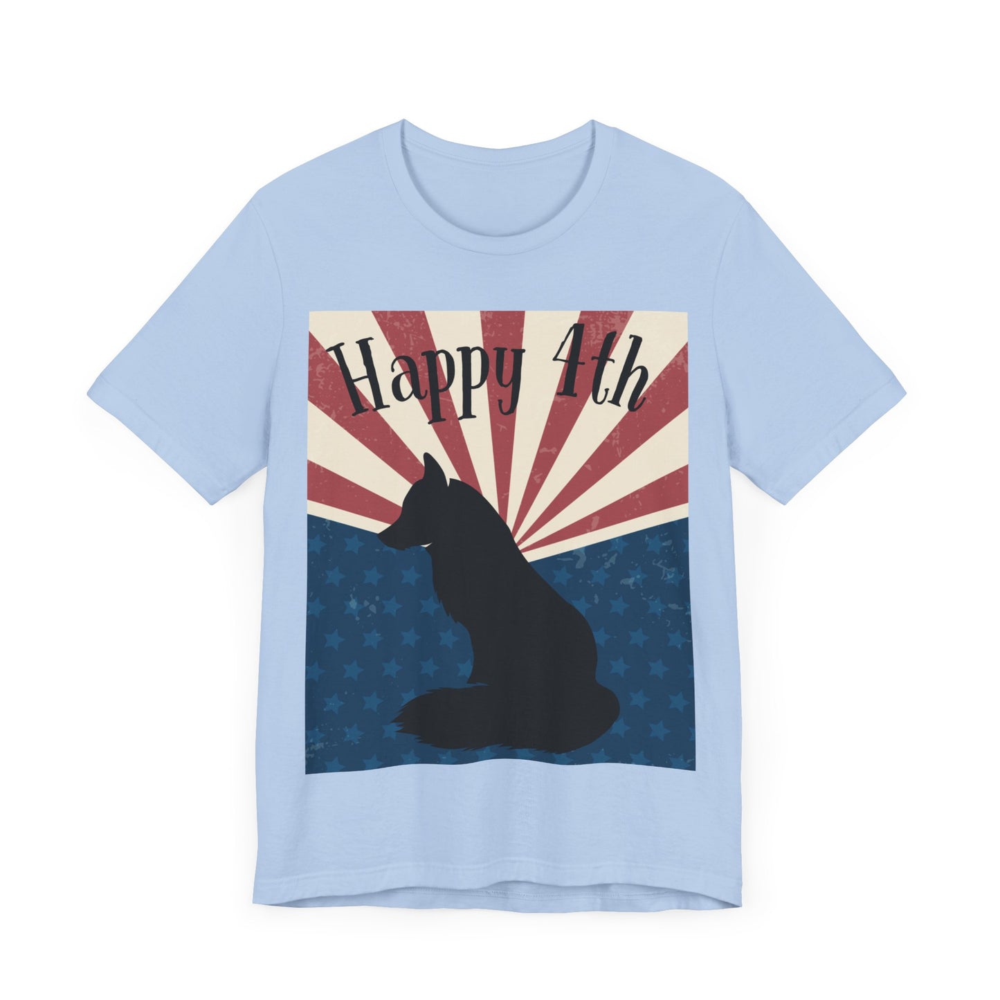 Happy 4th Unisex Jersey Short Sleeve Tee