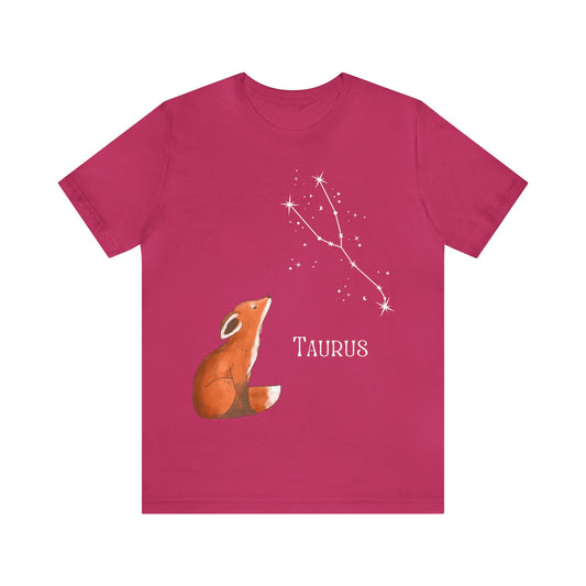 Taurus Unisex Jersey Short Sleeve Tee