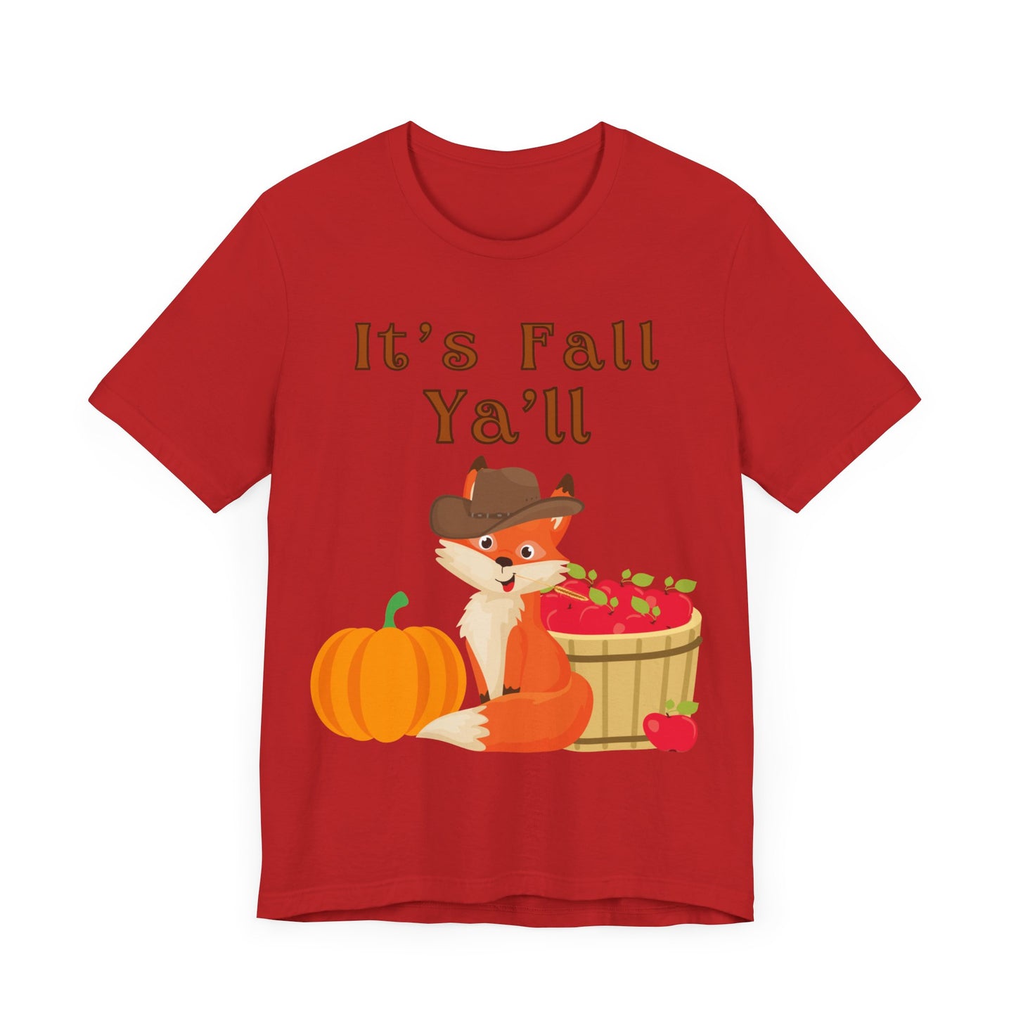 It's Fall Ya'll Unisex Jersey Short Sleeve Tee