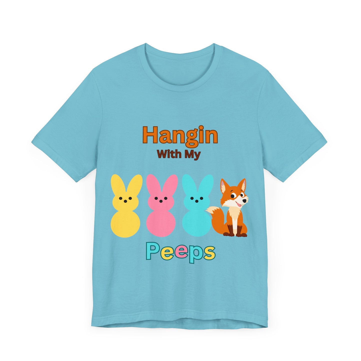 Hangin with My Peeps Unisex Jersey Short Sleeve Tee