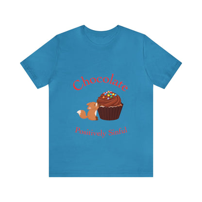 Chocolate Positively Sinful Unisex Jersey Short Sleeve Tee