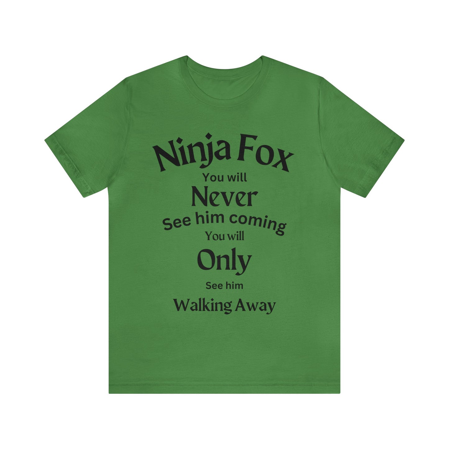 Ninja Fox Unisex Jersey Short Sleeve Tee