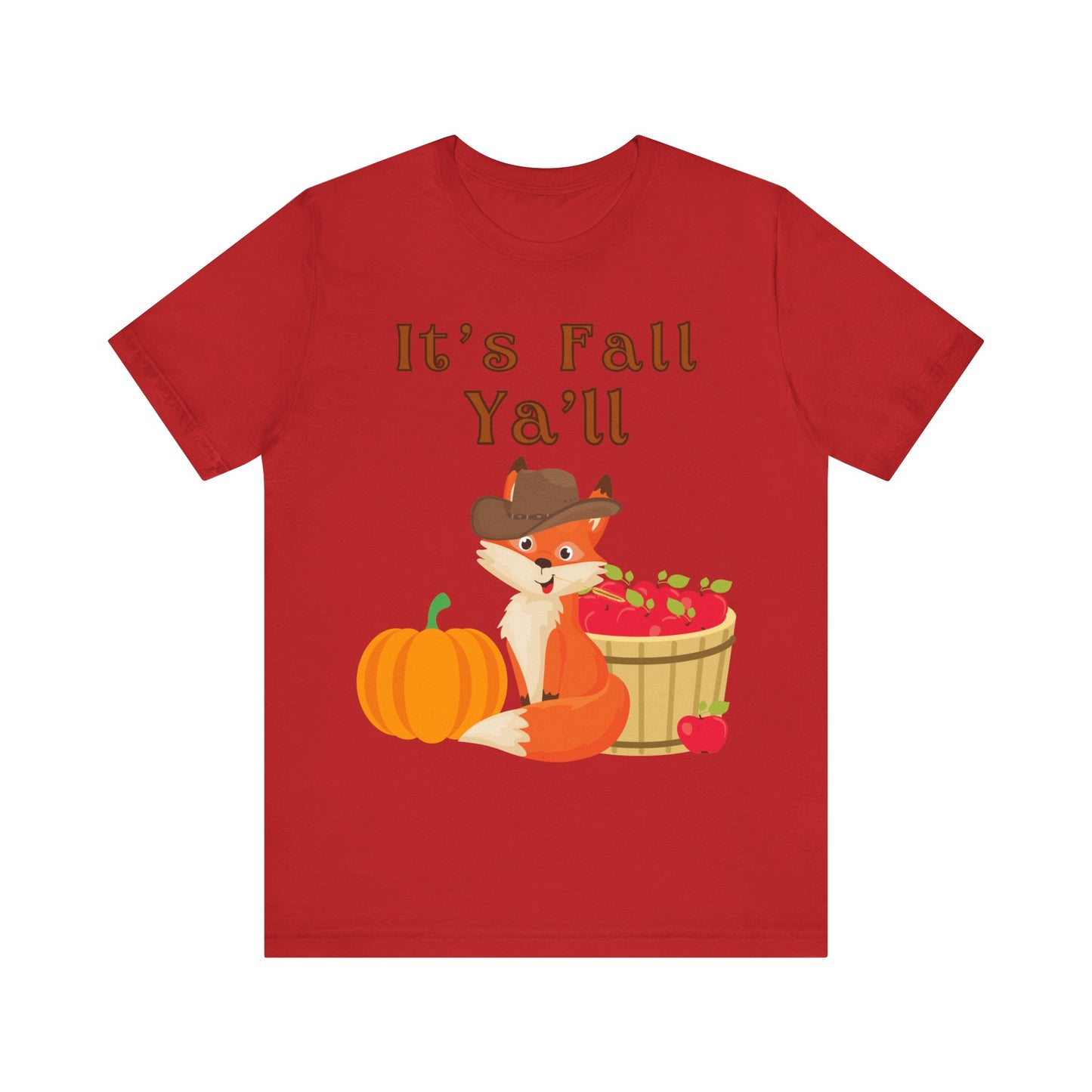 It's Fall Ya'll Unisex Jersey Short Sleeve Tee