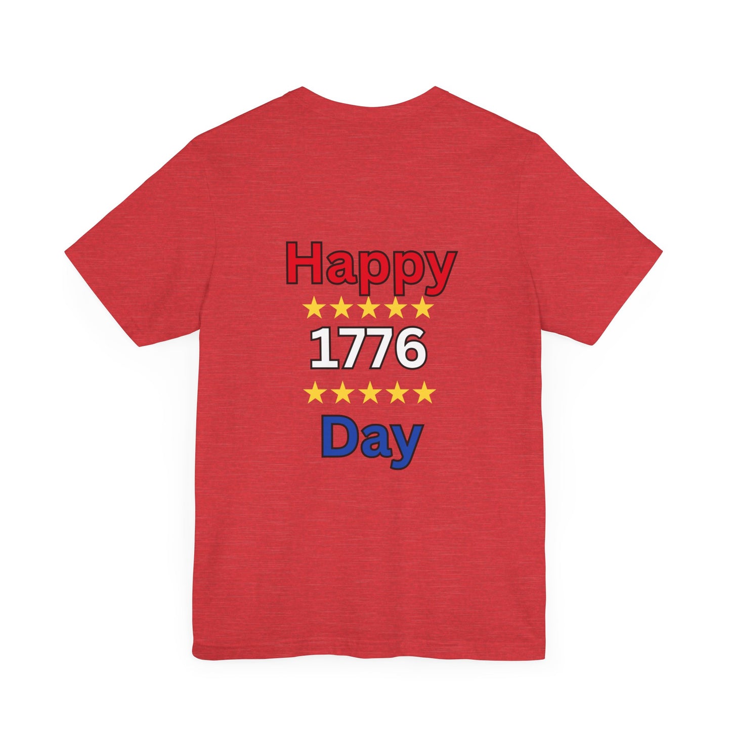 Happy 1776 Day Unisex Jersey Short Sleeve Tee